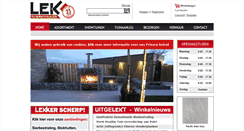 Desktop Screenshot of lektuinmaterialen.nl